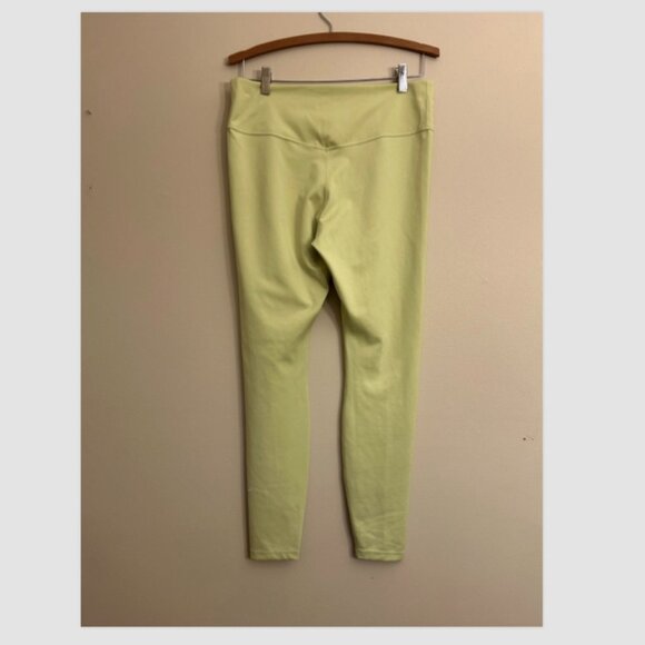 Nike Dri-Fit Women's Leggings Lime Neon Green Size XL - Picture 3 of 16